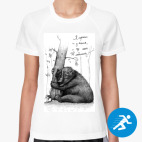 Женская спортивная футболка