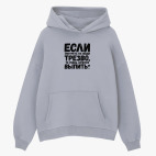 Толстовка худи оверсайз