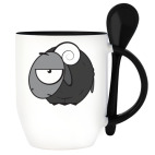 Кружка с ложкой