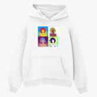 Толстовка худи оверсайз