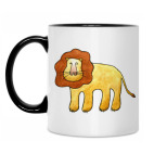 Кружка двухцветная