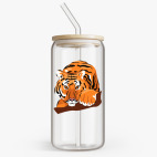 Банка с бамбуковой крышкой