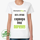 Женская футболка органик
