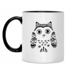 Кружка двухцветная