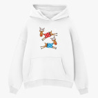 Толстовка худи оверсайз