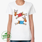 Женская футболка органик