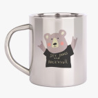 Кружка металлическая