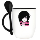 Кружка с ложкой