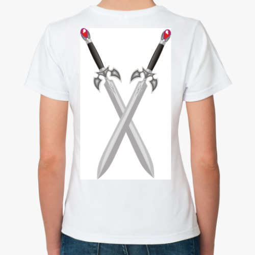 Классическая футболка с принтом Оружие