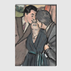 Поцелуй Эдит Пиаф и двух мужчин