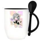 Кружка с ложкой