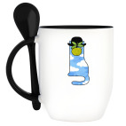 Кружка с ложкой