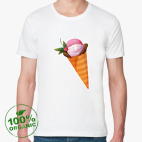 Мужская футболка органик