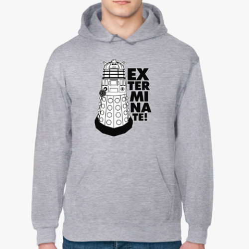 Толстовка худи с принтом Exterminate!