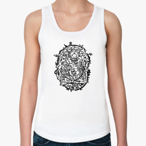 Женская майка с принтом Весна