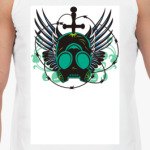 Череп в противогазе