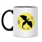 Кружка двухцветная