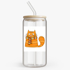 Банка с бамбуковой крышкой