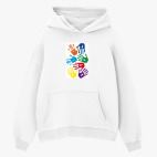 Толстовка худи оверсайз