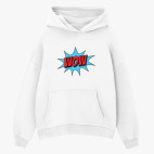 Толстовка худи оверсайз