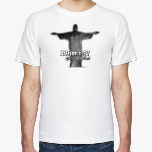 Футболка с принтом What iF?