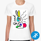 Женская спортивная футболка