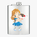 Фляжка стальная