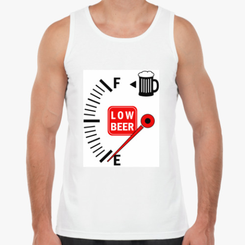 Майка с принтом Low BEER