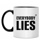 Кружка двухцветная