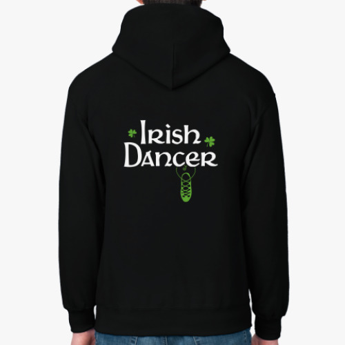 Толстовка худи с принтом 'Irish Dancer'