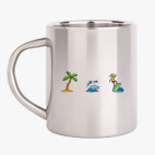 Кружка металлическая