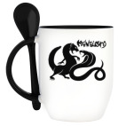 Кружка с ложкой