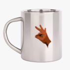 Кружка металлическая