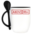 Кружка с ложкой