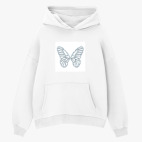 Толстовка худи оверсайз