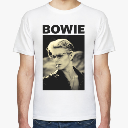 Футболка с принтом Дэвид Боуи