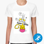 Женская спортивная футболка