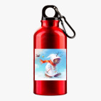 Металлическая бутылка 400 мл UV-DTF