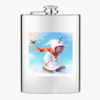 Фляжка стальная