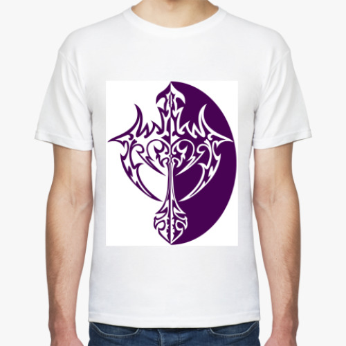 Футболка с принтом Крест