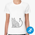 Женская спортивная футболка