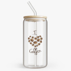 Банка с бамбуковой крышкой