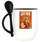 Кружка с ложкой