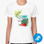 Женская спортивная футболка