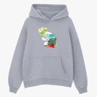 Толстовка худи оверсайз