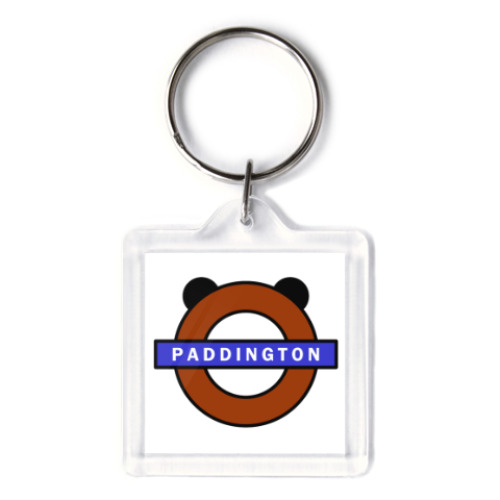 Брелок с принтом Паддингтон