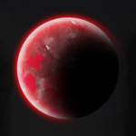 Красная экзопланета