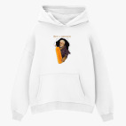 Толстовка худи оверсайз