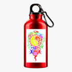 Металлическая бутылка 400 мл UV-DTF