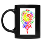 Кружка цветная UV-DTF